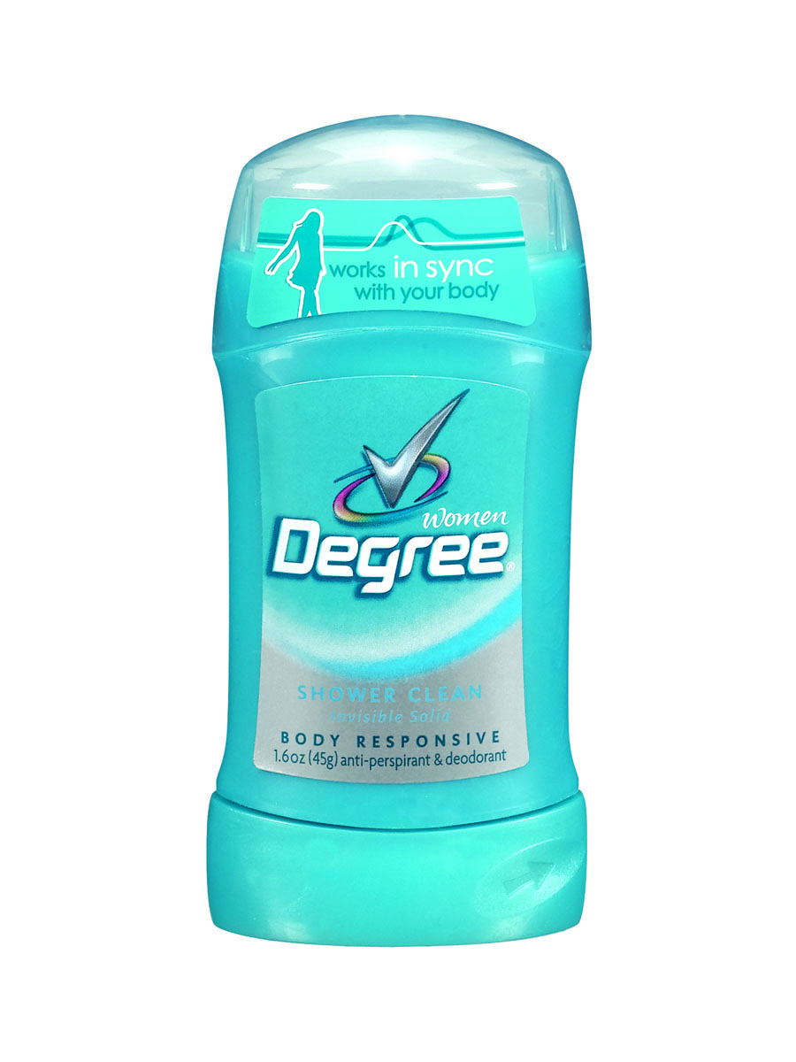 CB251609 Degree® Women Invisible Solid Anti-Perspirant/Deodorant, Shower Clean Fragrance