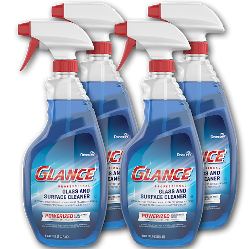 Glance Powerized Glass & Surface Cleaner 32 oz. capped spray trigger CBD540298 Multi
