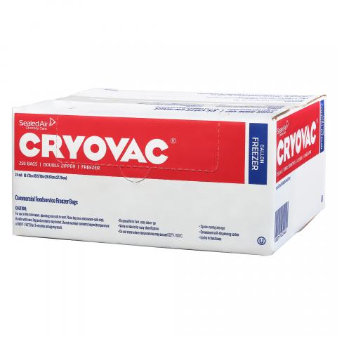 CRYOVAC Resealable One Gallon Freezer Bags 100946904