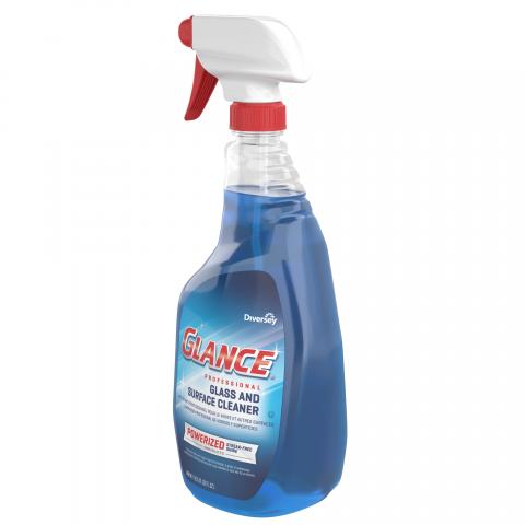 Glance Powerized Glass & Surface Cleaner 32 oz. spray trigger CBD539636 Right