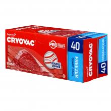 CRYOVAC Resealable One Quart Freezer Bags - 100946913